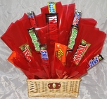 Candy Bar Basket Bouquet 