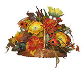 Fall Fireside Basket