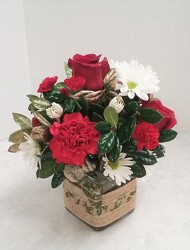 Holiday Cube from Aladdin's Floral in Idaho Falls