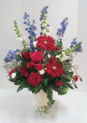 Timeless Patriotic Tribute from Aladdin's Floral in Idaho Falls
