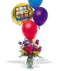 Flowers and Balloons