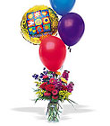 Flowers and Balloons