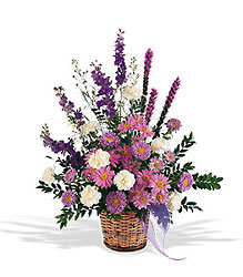 Lavender Reminder Basket from Aladdin's Floral in Idaho Falls