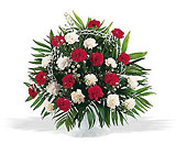 Red and White Classic Basket