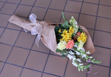 Wrapped Bouquet from Aladdin's Floral in Idaho Falls