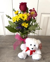 Bear Hug from Aladdin's Floral in Idaho Falls