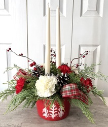 Holiday Pine and Plaid from Aladdin's Floral in Idaho Falls