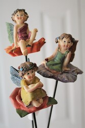 Ceramic Fairy Pick from Aladdin's Floral in Idaho Falls