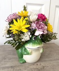 Froggy's Garden Smile from Aladdin's Floral in Idaho Falls