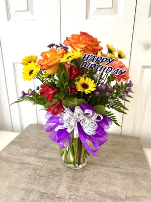 Happy Birthday from Aladdin's Floral in Idaho Falls