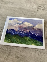 Grand Tetons Card from Aladdin's Floral in Idaho Falls