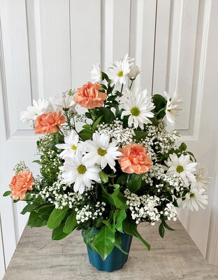 Orange Sympathy from Aladdin's Floral in Idaho Falls