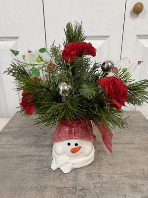 Snowman Hugs from Aladdin's Floral in Idaho Falls
