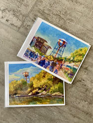 Water Tower Card from Aladdin's Floral in Idaho Falls