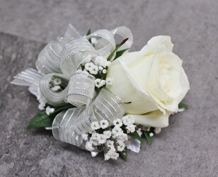 Rose Wrist Corsage from Aladdin's Floral in Idaho Falls